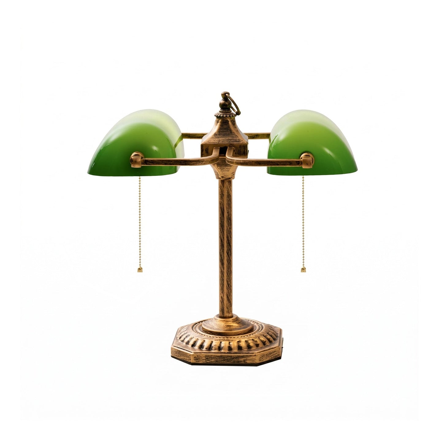 Orchis Twin Library Table Lamp