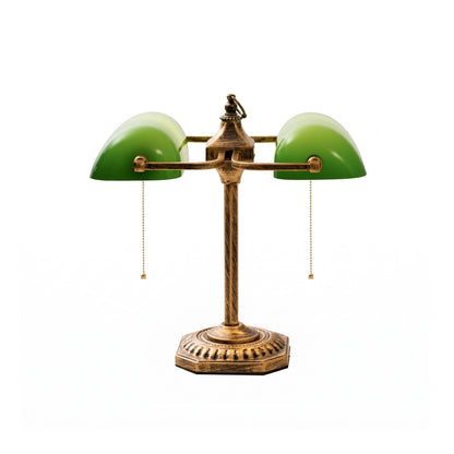 Orchis Twin Library Table Lamp