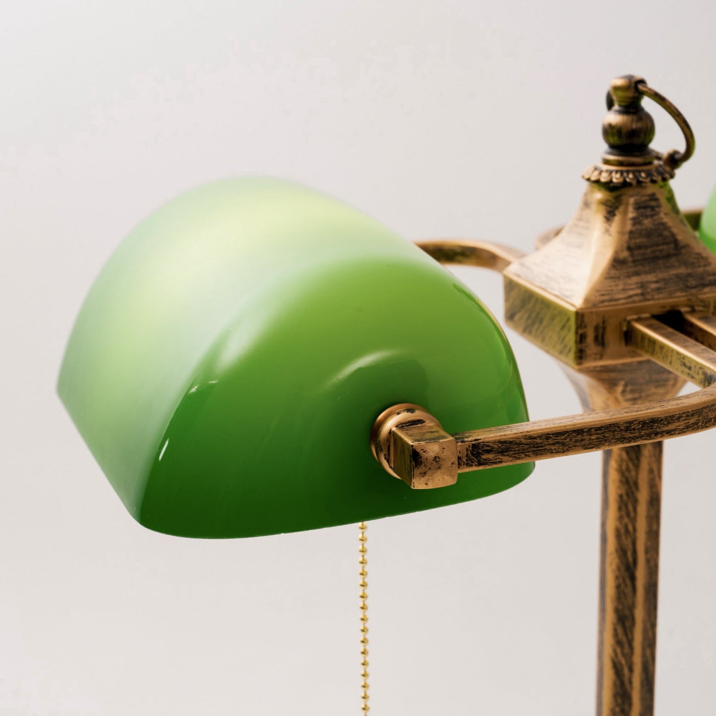 Orchis Twin Library Table Lamp