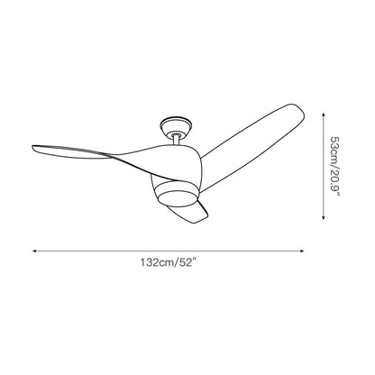 Sirius 52″ Ceiling Fan Light