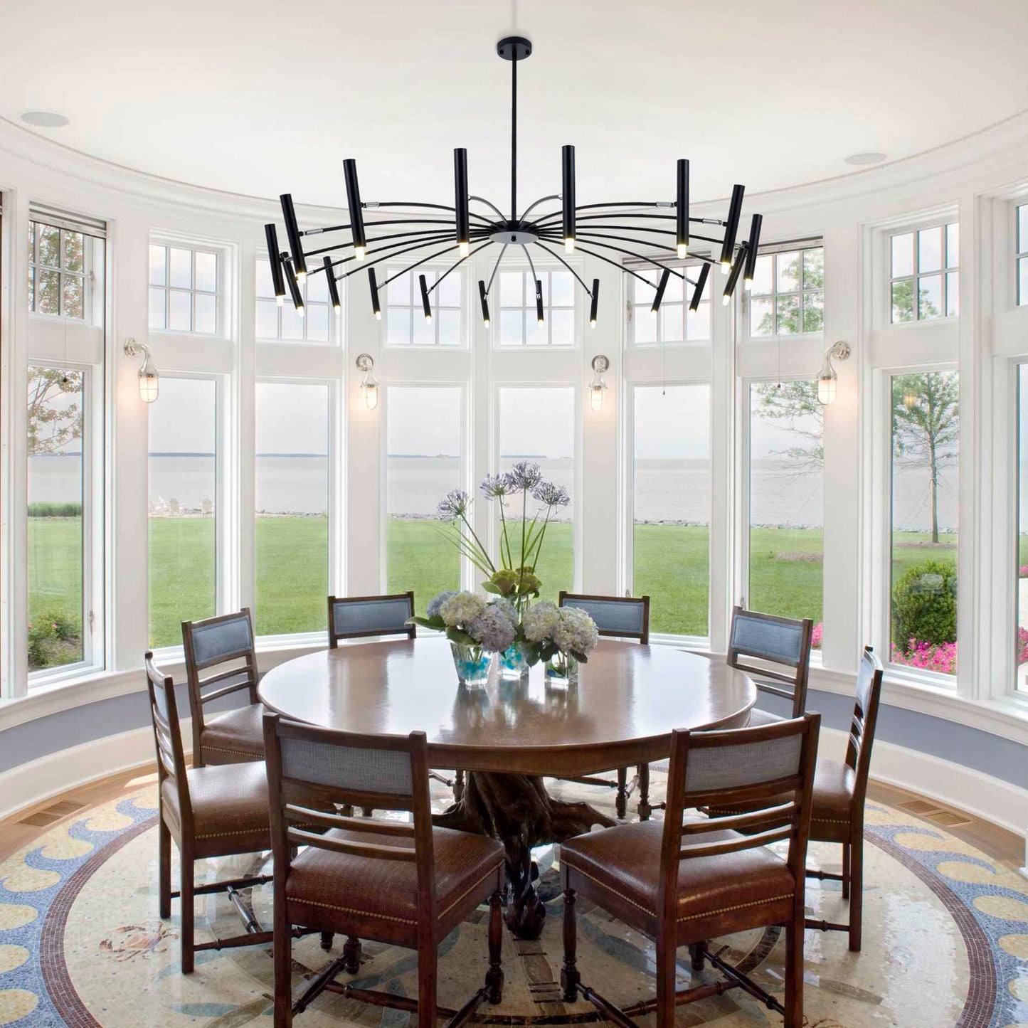 Rhodonite Chandelier
