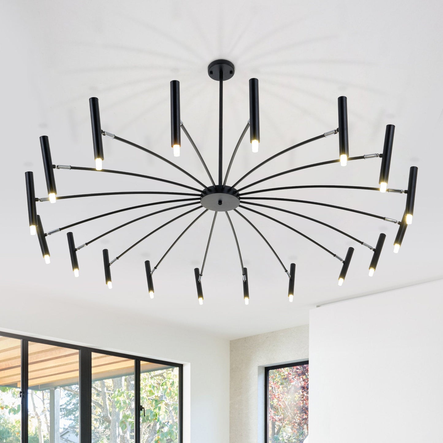Rhodonite Chandelier