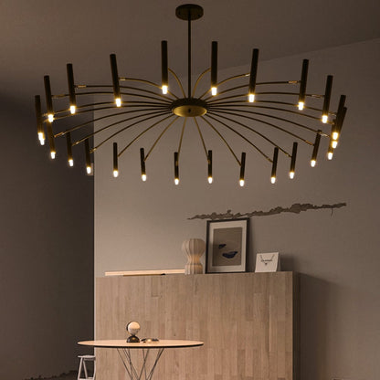 Rhodonite Chandelier