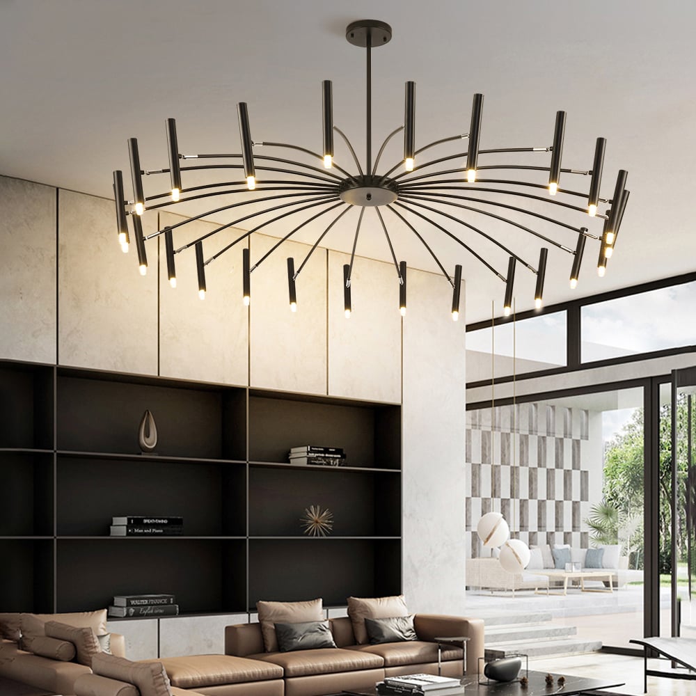 Rhodonite Chandelier