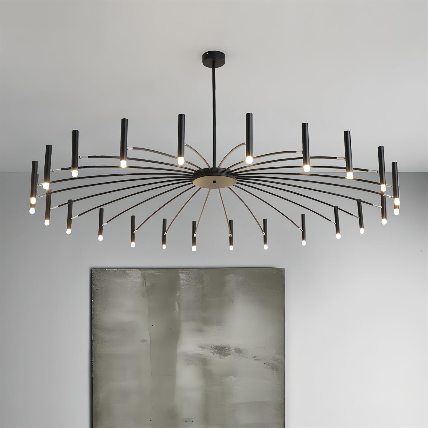 Rhodonite Chandelier