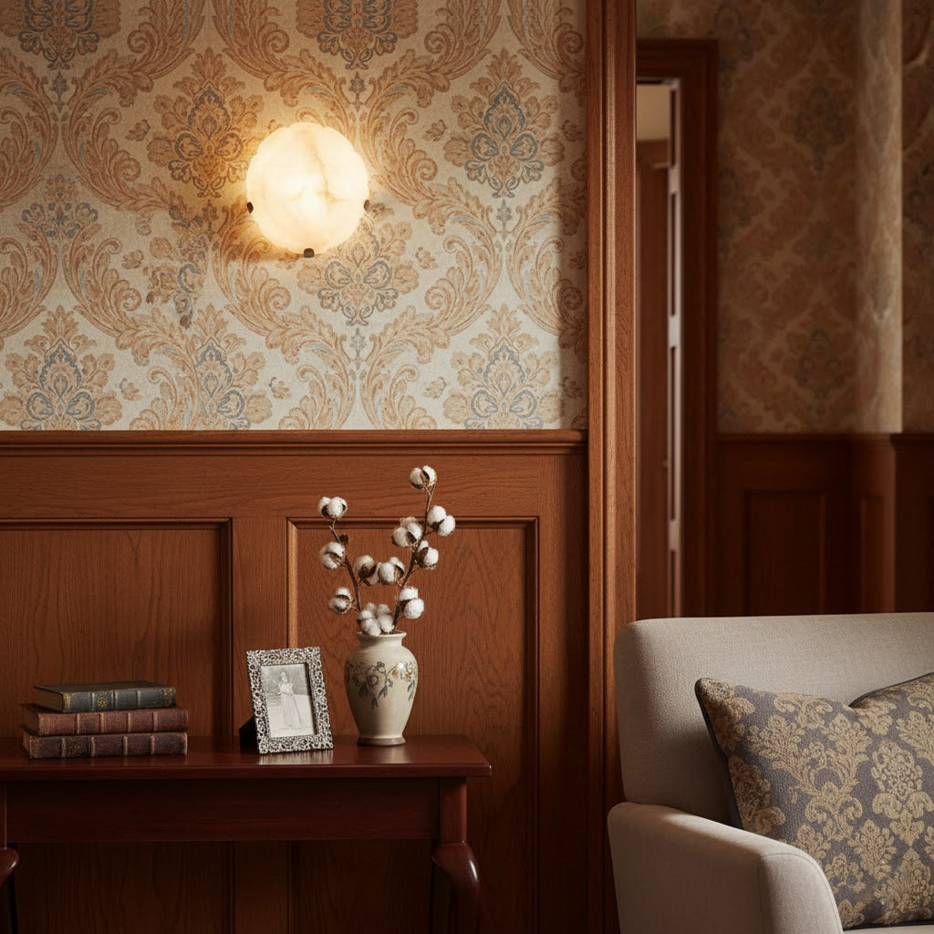 Perugia Alabaster Wall Lamp
