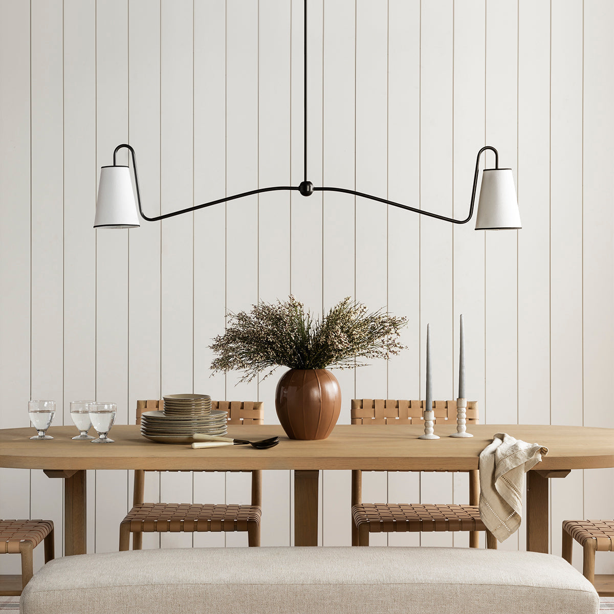 Honfleur Linear Pendant Lamp
