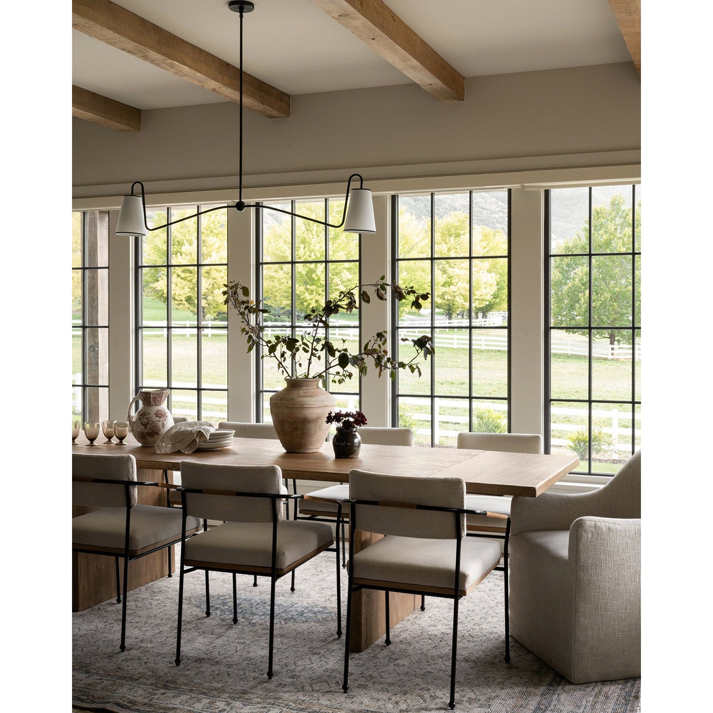 Honfleur Linear Pendant Lamp