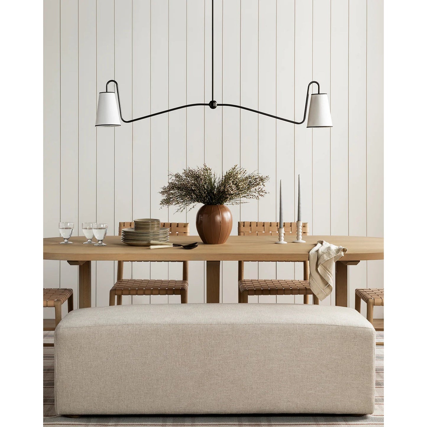 Honfleur Linear Pendant Lamp