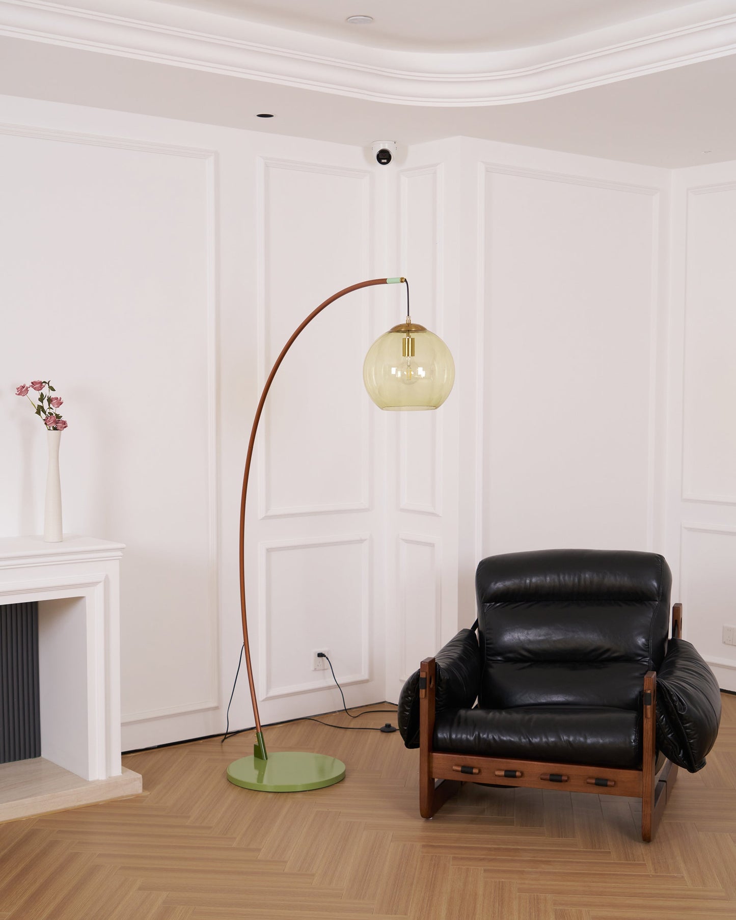 Hydrangea Arc Floor Lamp