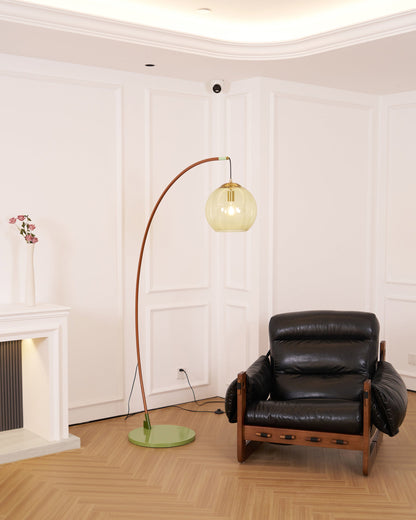 Hydrangea Arc Floor Lamp