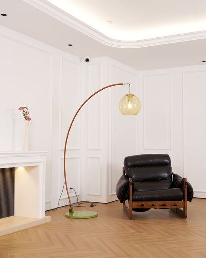 Hydrangea Arc Floor Lamp