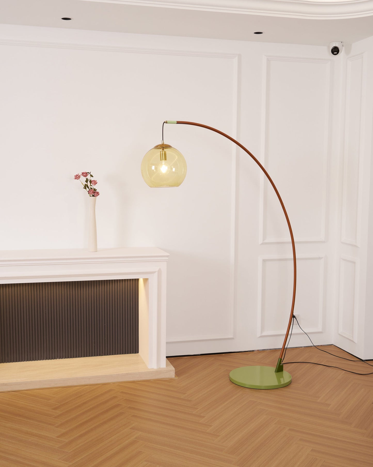 Hydrangea Arc Floor Lamp