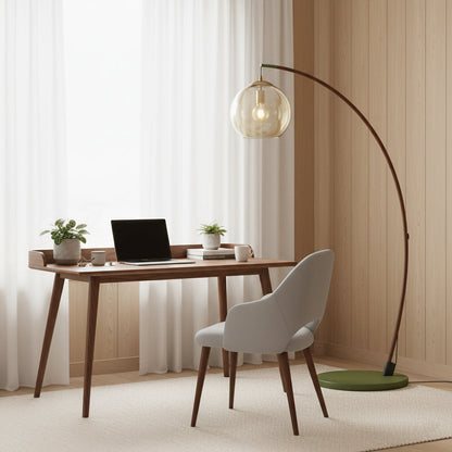 Hydrangea Arc Floor Lamp