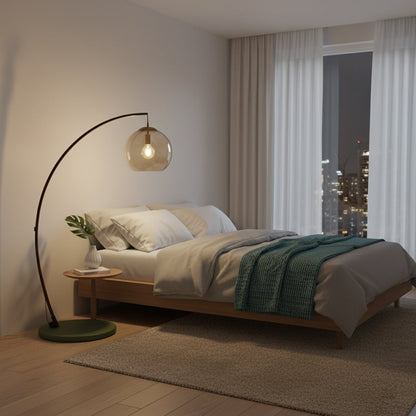 Hydrangea Arc Floor Lamp