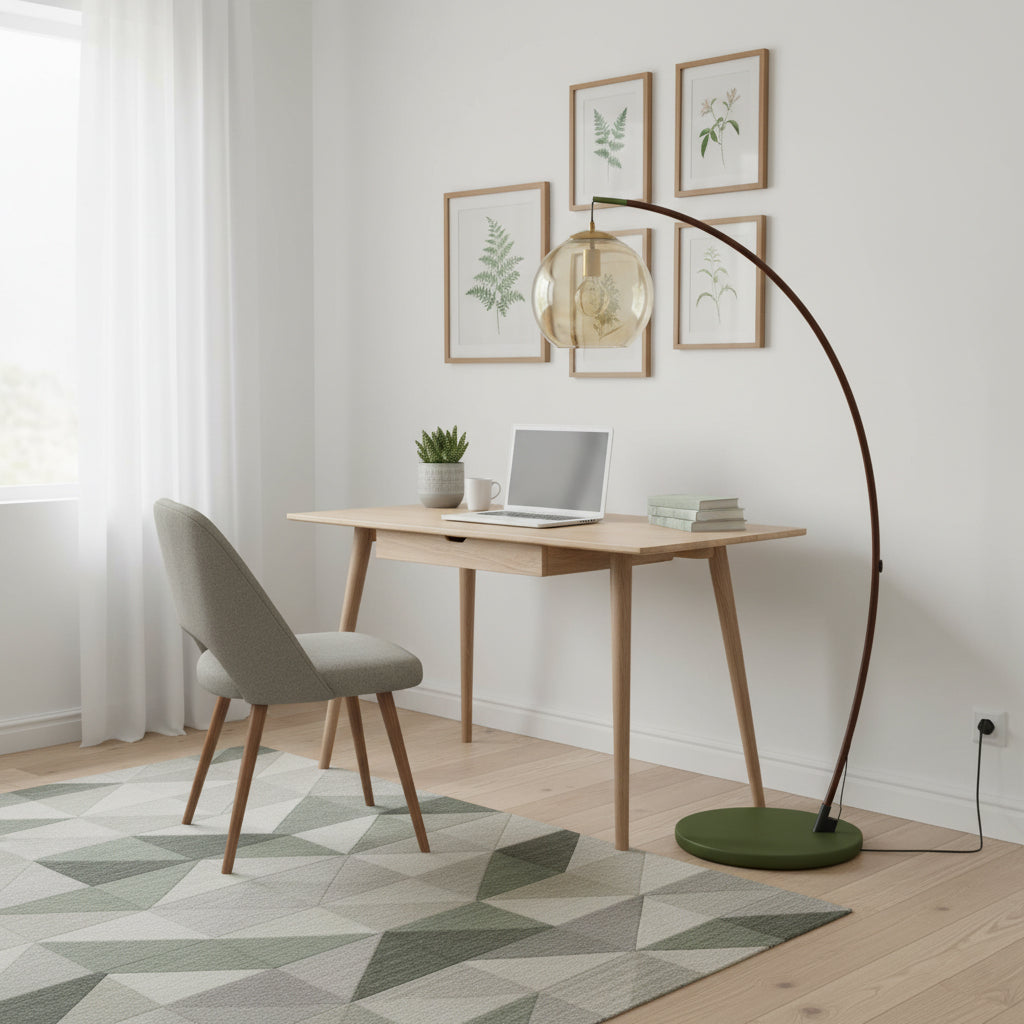 Hydrangea Arc Floor Lamp