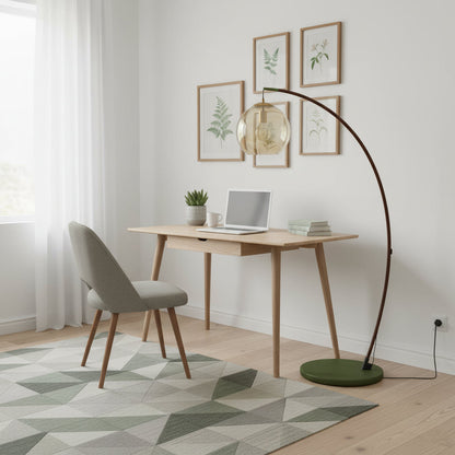 Hydrangea Arc Floor Lamp