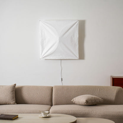 Barite Paper Plug-in Wall Light