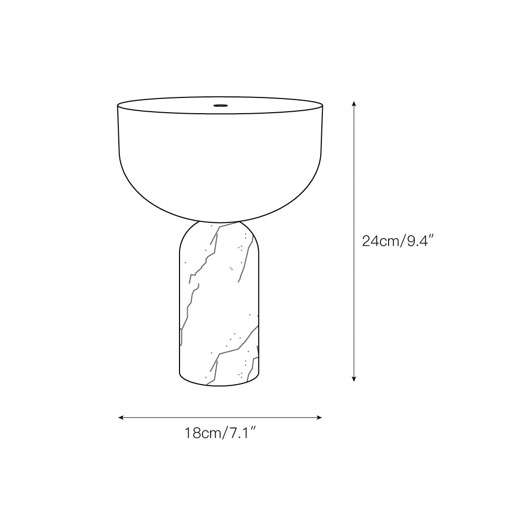 Vesis Table Lamp (built-in battery)