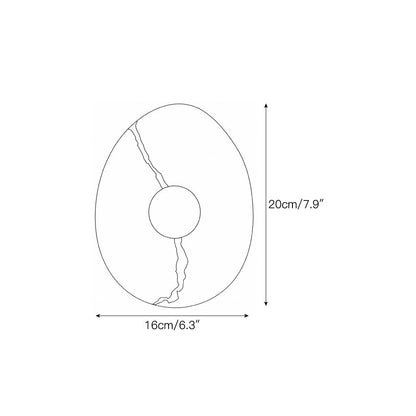 Doron Marble Wall Sconce