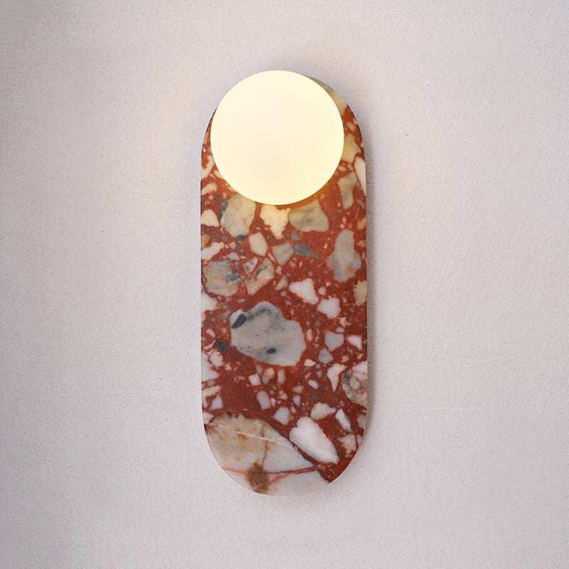 Marble Travertine Onyx Wall Lamp