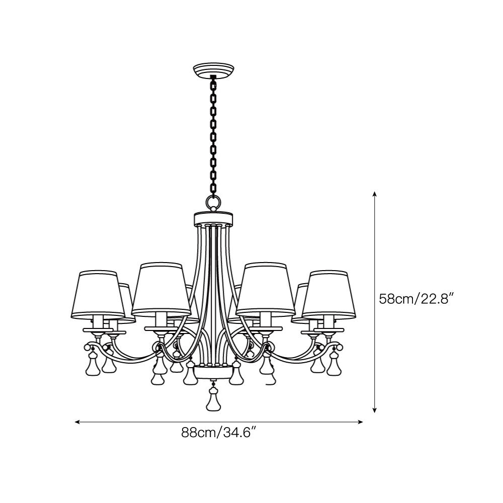 Vesora Pointe Chandelier