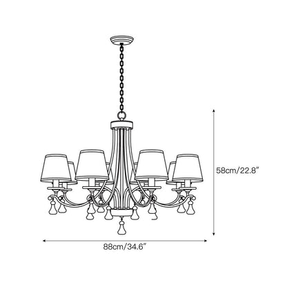 Vesora Pointe Chandelier