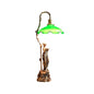 Keson Statue Glass Table Lamp