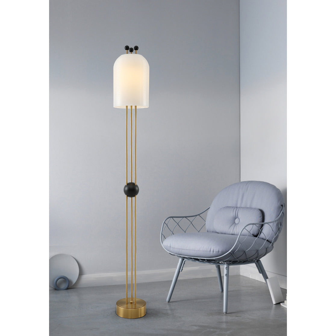 Gerda Glass Floor Lamp