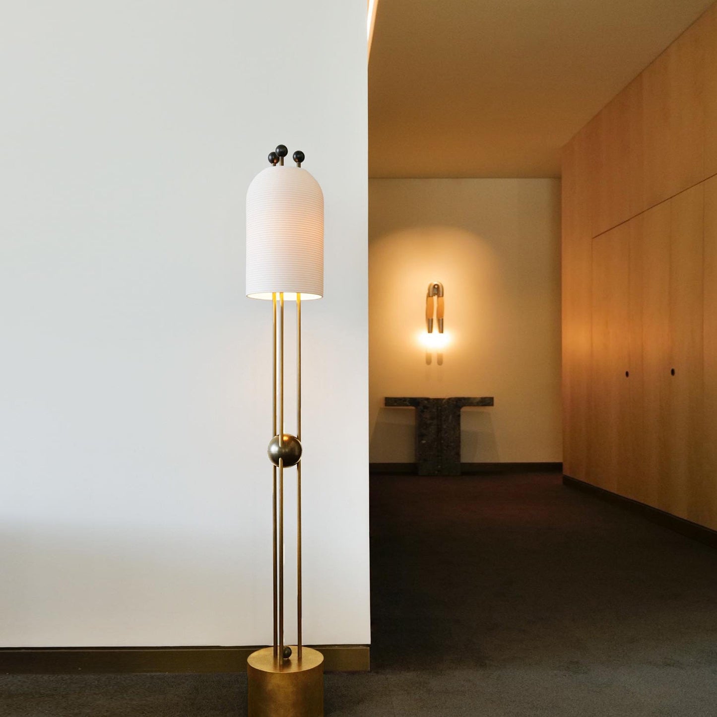 Gerda Glass Floor Lamp