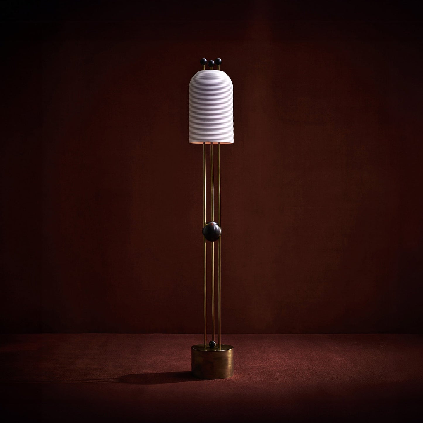 Gerda Glass Floor Lamp