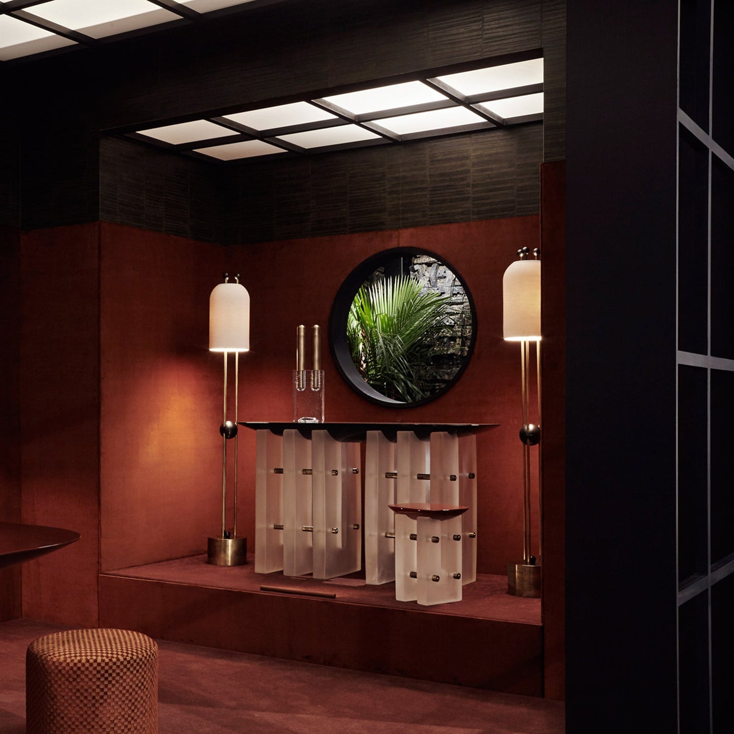 Gerda Glass Floor Lamp