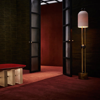 Gerda Glass Floor Lamp