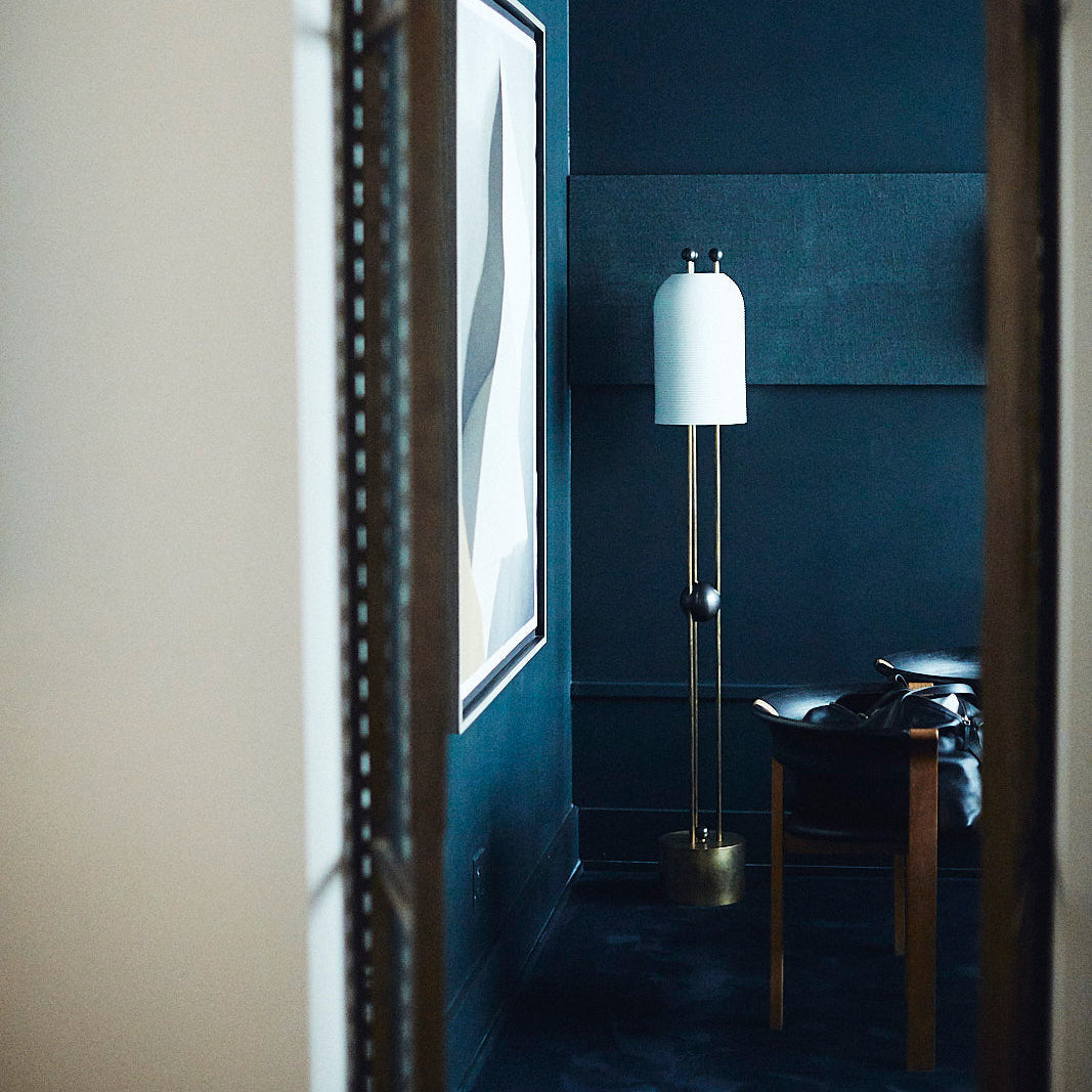 Gerda Glass Floor Lamp