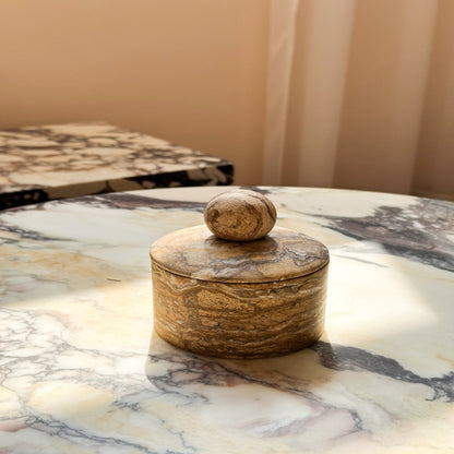 Liron Marble Sugar Bowl
