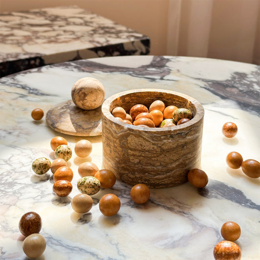 Liron Marble Sugar Bowl