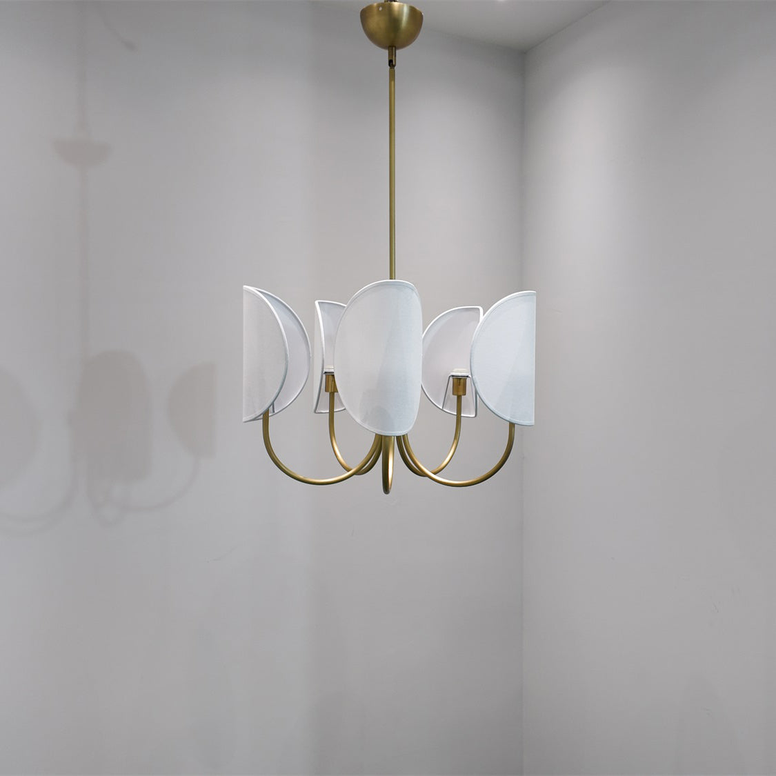 Leaf Brass Chandelier
