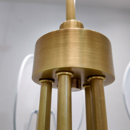 Leaf Brass Chandelier