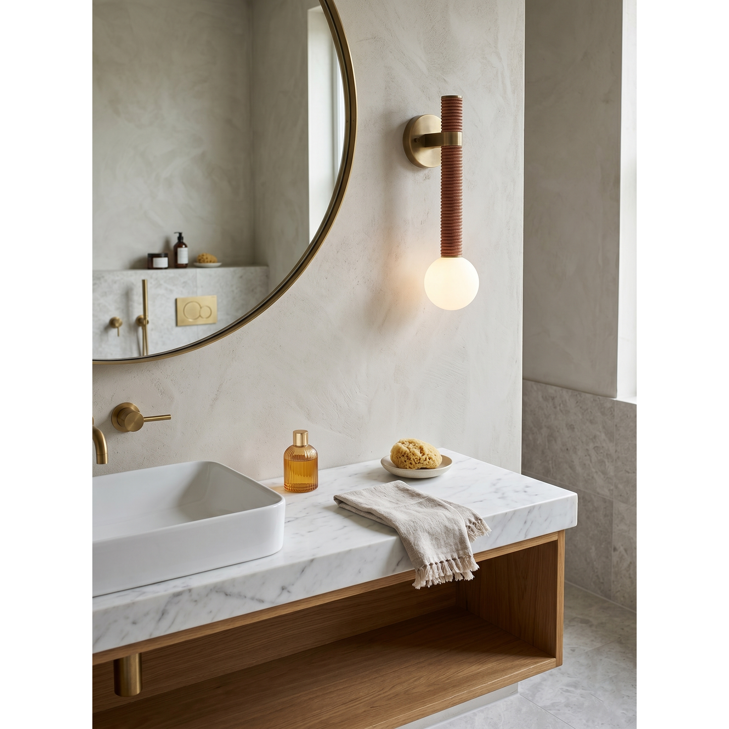 Opal Globe Wall Sconce