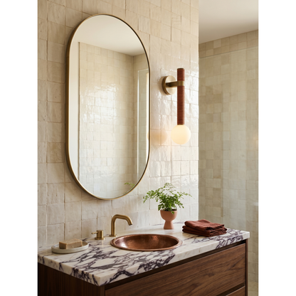 Opal Globe Wall Sconce