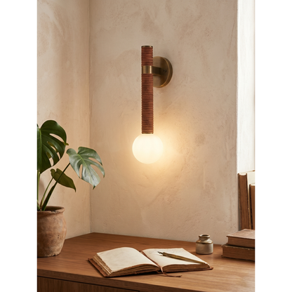 Opal Globe Wall Sconce