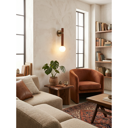 Opal Globe Wall Sconce