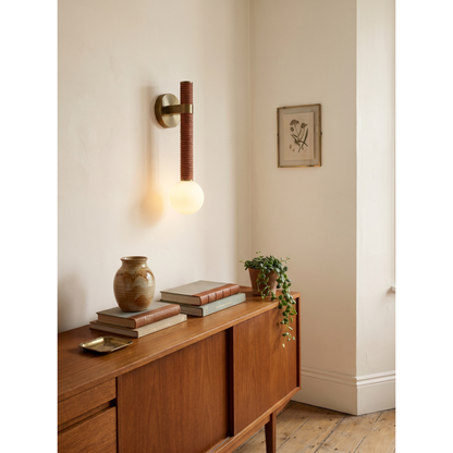 Opal Globe Wall Sconce
