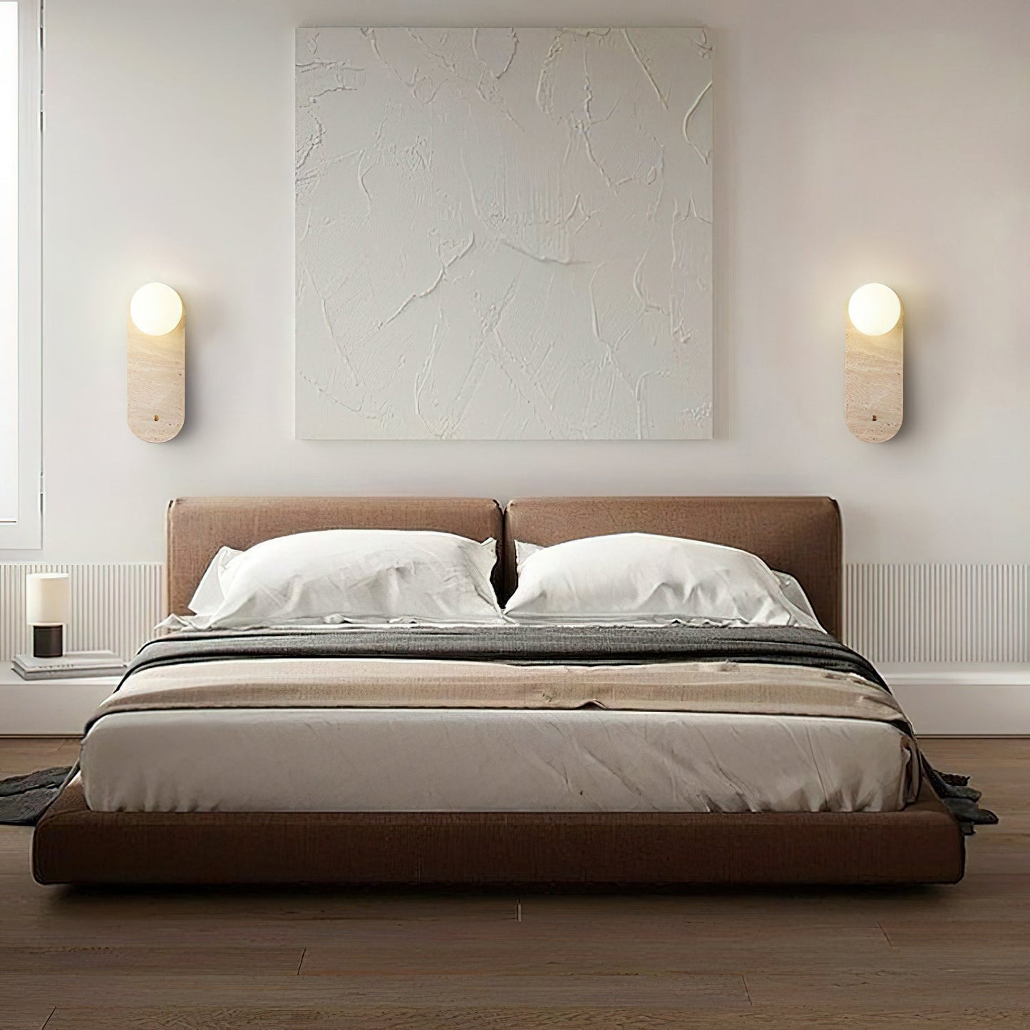 Valentin Travertine Wall Lamp