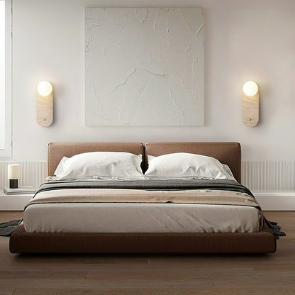 Valentin Travertine Wall Lamp