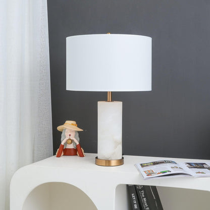 Dovine Alabaster Table Lamp