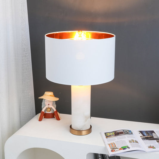 Dovine Alabaster Table Lamp