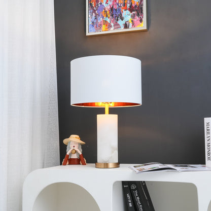 Dovine Alabaster Table Lamp