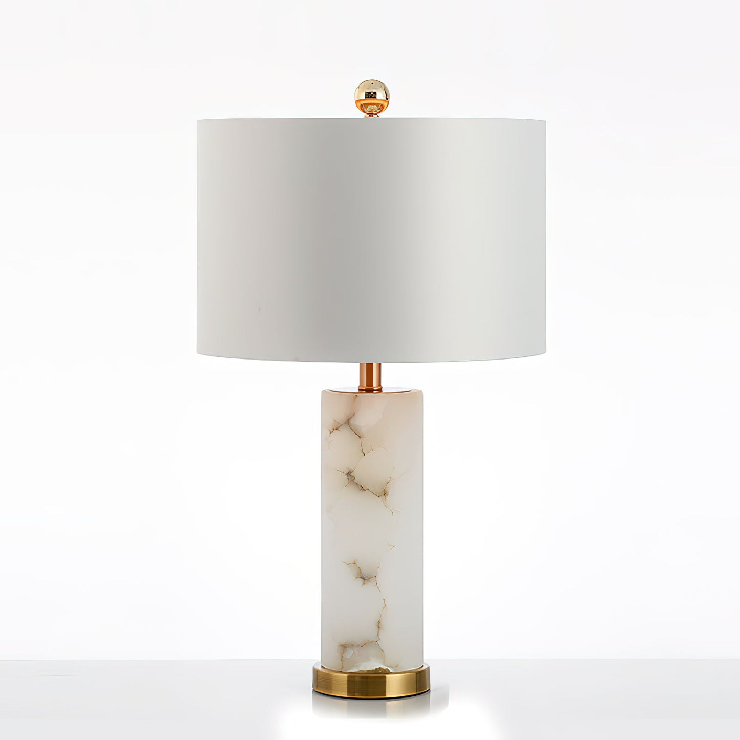 Dovine Alabaster Table Lamp