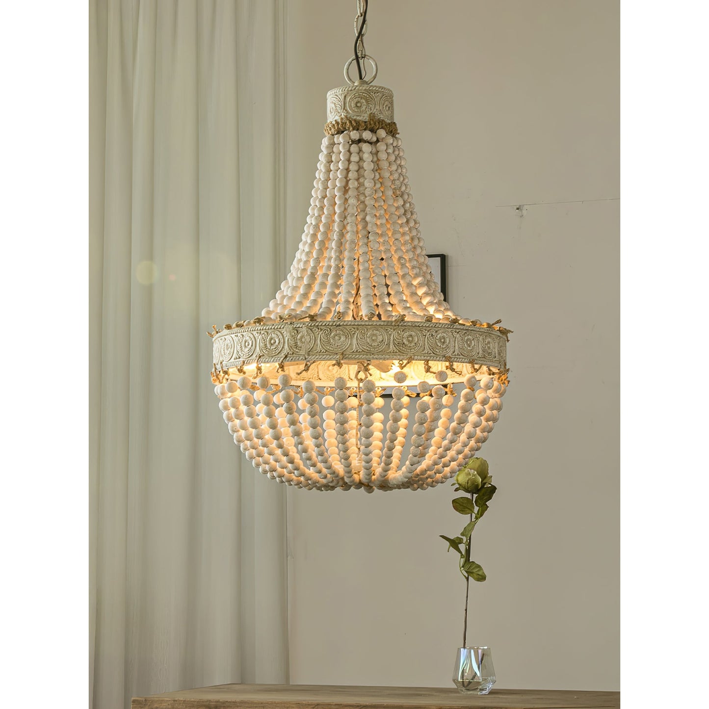 Luman Beaded Chandelier